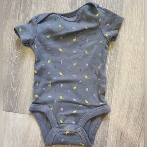 Carter's newborn dinosaur onesie